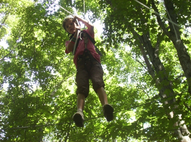 En el puente tibetano
